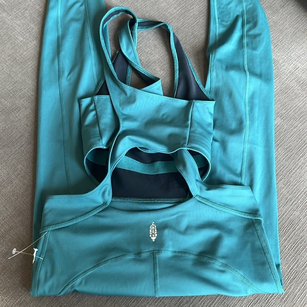 NWT FREE PEOPLE MOVEMENT Back It Up Onesie! - Picture 7 of 9